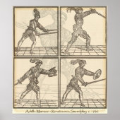 Poster Marozzo Swordplay (Devant)