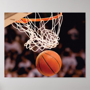 Poster Marquage au basket