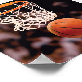 Poster Marquage au basket-ball (Coin)