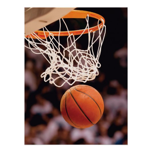 Poster Marquage au basket-ball (Devant)