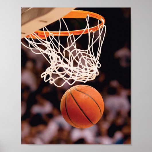 Poster Marquage au basket-ball (Devant)
