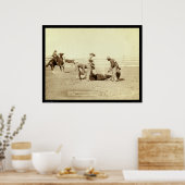 Poster Marquage des veaux sur Roundup SD 1888 (Cuisine)