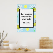 Poster Marque 4:35 Gras - Pastel Blue Yellow (Cuisine)