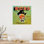 Poster Marque Boss (Cuisine)