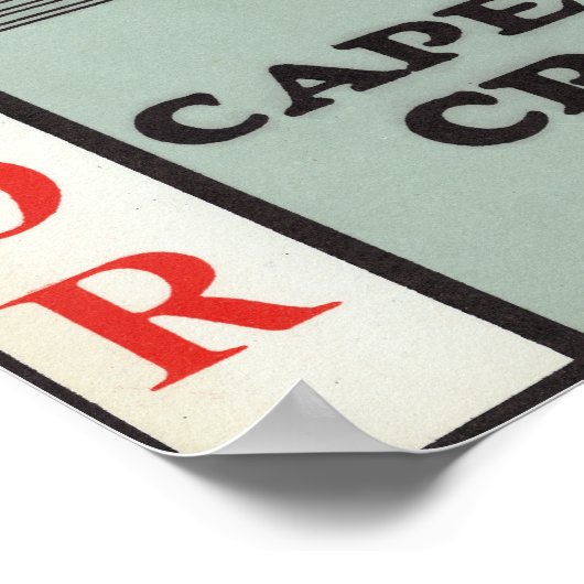 Poster Marque Cape Cod Harvard Eatmor Cranberries (Coin)