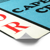 Poster Marque Cape Cod Mayflower Eatmor Cranberries (Coin)