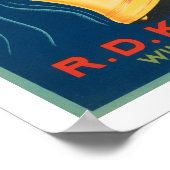 Poster Marque Carillon Florida Grapefruit (Coin)