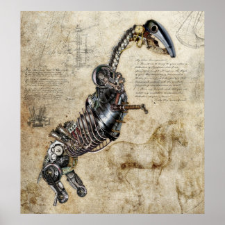 Poster Marque de démarrage de la machine1