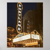 Poster Marque de l'auditorium Arlene Schnitzer (Devant)