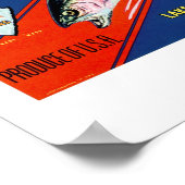 Poster Marque de truite (Coin)