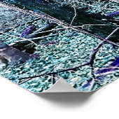 Poster Marque l'emplacement (Coin)