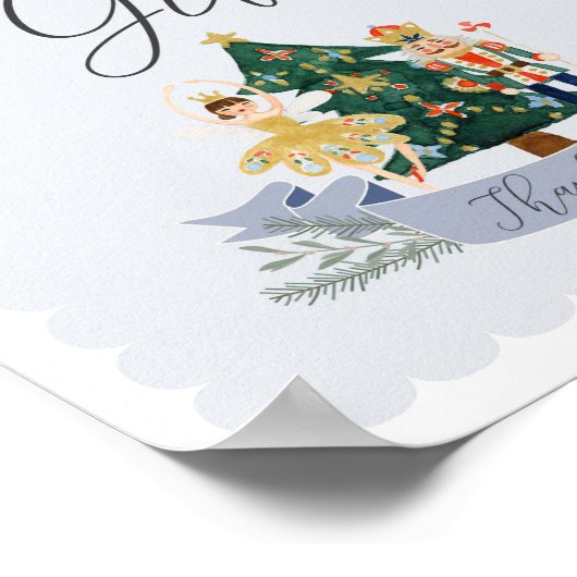 Poster marque noix de fête d'anniversaire (Coin)