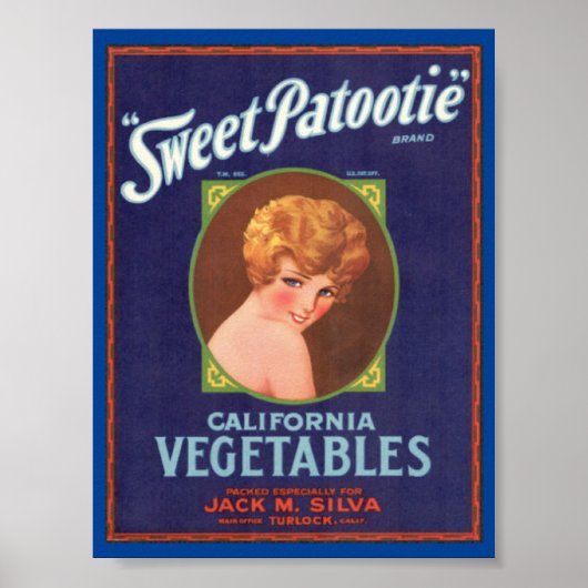 Poster Marque Sweet Patootie (Devant)