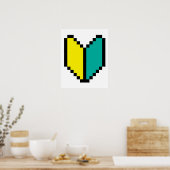 Poster Marque Wakaba / Shoshinsha 8 bits (Cuisine)