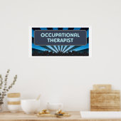 Poster Marquee d'ergothérapeute (Cuisine)