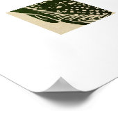 Poster Marques faciales tribales (Coin)