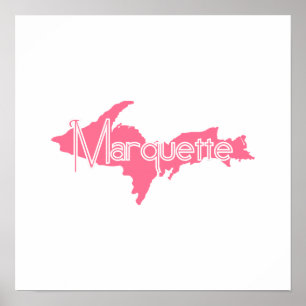 Poster Marquette, Michigan Upper Peninsula