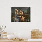 Poster Marquise de Pezay - Élisabeth Louise Brun Beaux-Ar (Cuisine)