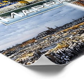 Poster Marrakech - Marocco - Mosaïque - (Coin)