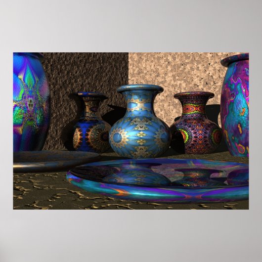 Poster Marrakech numérique (Devant)