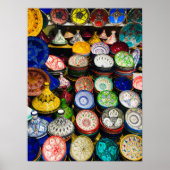 Poster Marrakech, Poterie marocaine (Devant)