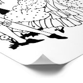 Poster Marry Me Victorian Couple Silhouette Art (Coin)