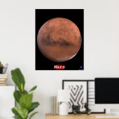 Poster Mars (Bureau à domicile)