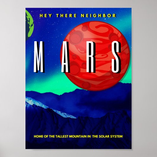 Poster Mars (Devant)