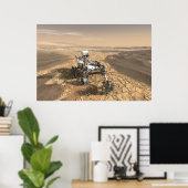 Poster Mars 2020 Rover Sur La Surface De Mars. (Bureau à domicile)