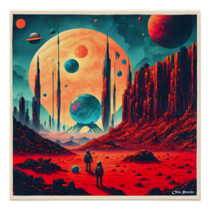 POSTER MARS CONQUEST 3