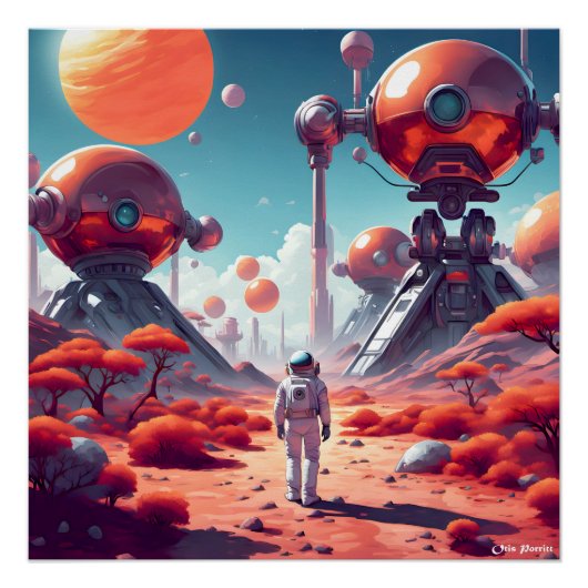 POSTER MARS CONQUEST 5 (Devant)