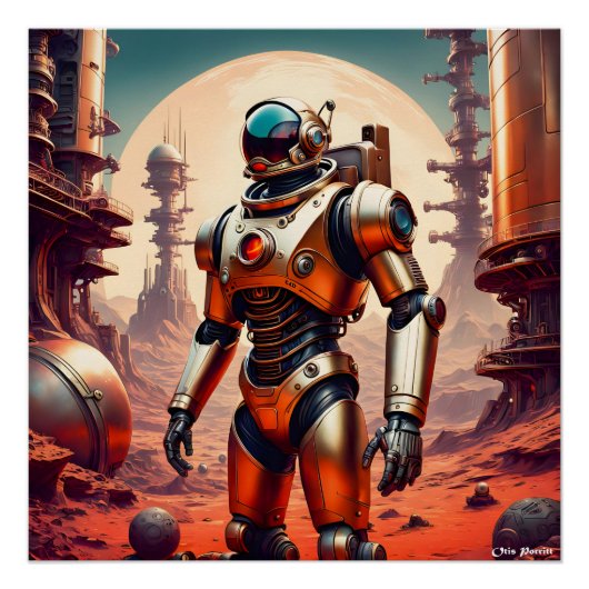 POSTER MARS CONQUEST 6 (Devant)