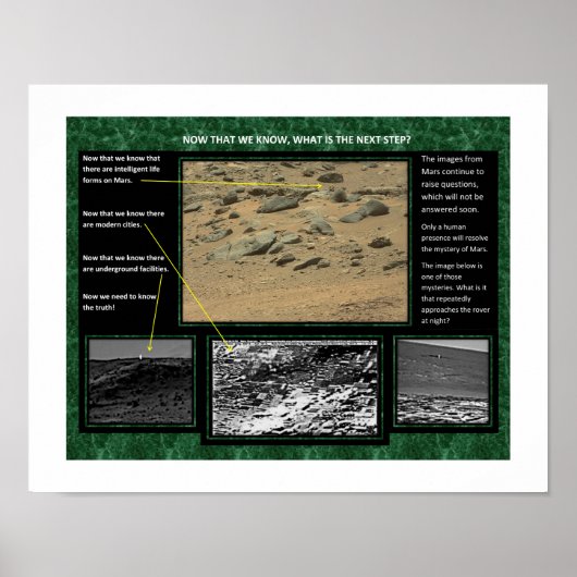 Poster Mars démasqué (Devant)