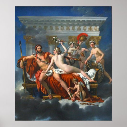 Poster Mars désarmé par Vénus (Devant)