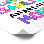 Poster Mars Est Le Mois De Sensibilisation Au Handicap Du (Coin)