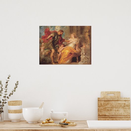 Poster Mars Et Rhea Silvia (Cuisine)