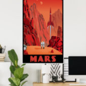 Poster Mars : grande version (Home Office)
