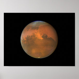 Poster Mars (Hubble Telescope)