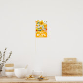 Poster Mars Mois de naissance Fleur Christian Mur Art (Cuisine)