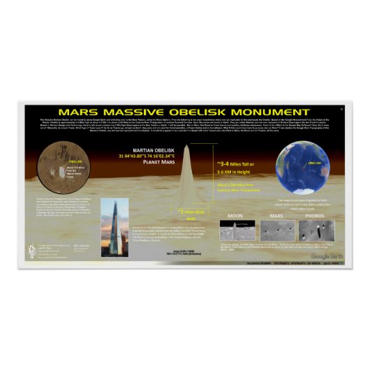 Poster Mars Obelisk (Devant)