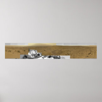 Poster Mars Panorama : Une image historique