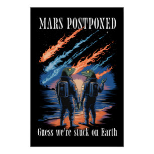 Poster Mars Postponed