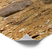 Poster Mars Science Laboratory voyage près d'un canyon (Coin)