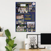 Poster Mars Toutes les étoiles (Bureau à domicile)