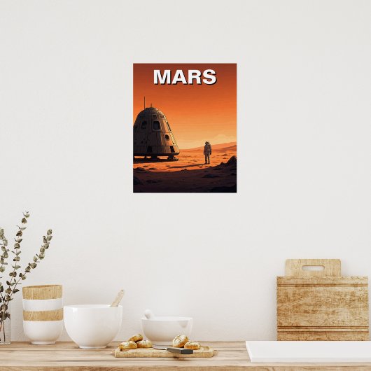 Poster Mars Travel (Cuisine)