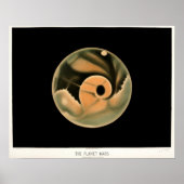 Poster Mars vintage (Devant)