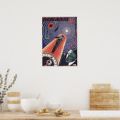 Poster Mars Voyages soviétiques (Cuisine)