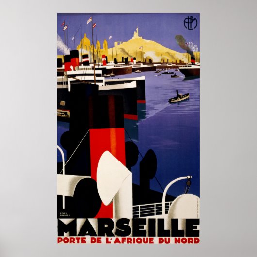 Poster Marseille (Devant)