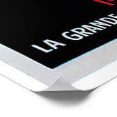 Poster Marseille Navire Vintage Annonce (Coin)