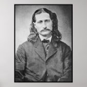 Poster Marshal Wild Bill Hickok Old West Gunfighter (Devant)